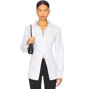 LIONESS Naomi Shirt in Porcelain